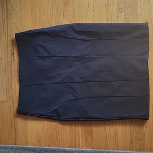 Black pencil skirt